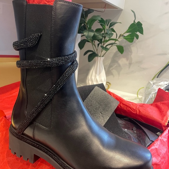 René Caovilla
Cleo wrapped around crystal-embellished boots size 39 - Picture 4 of 10